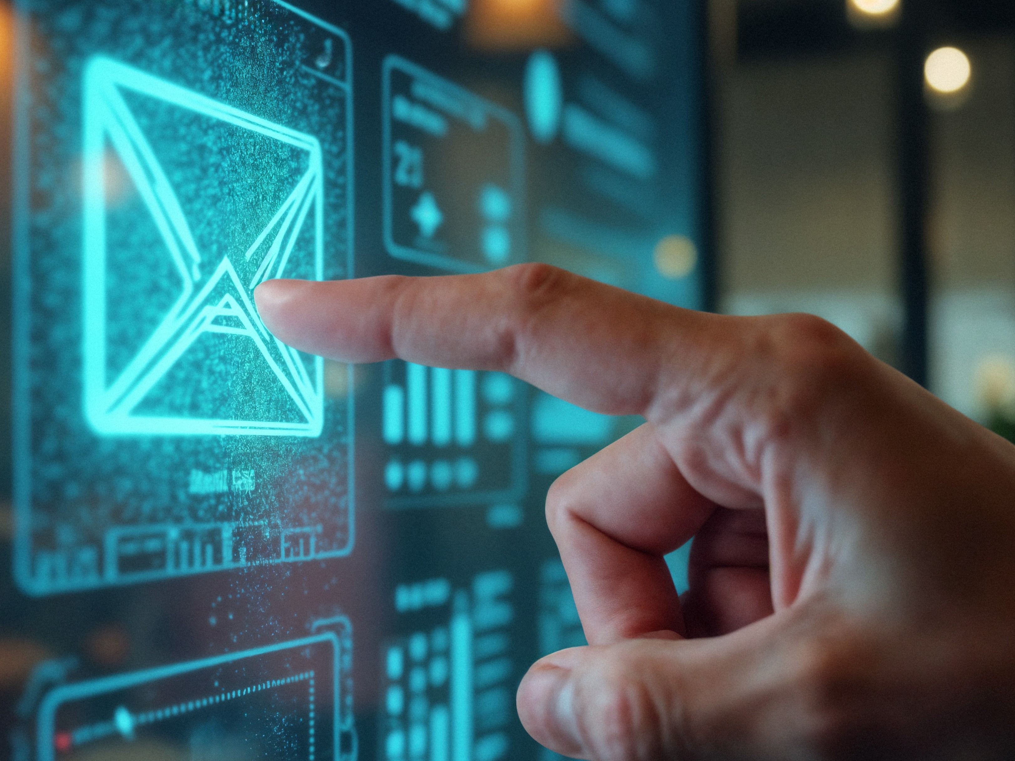 AI workflow researching company data and sending automated email